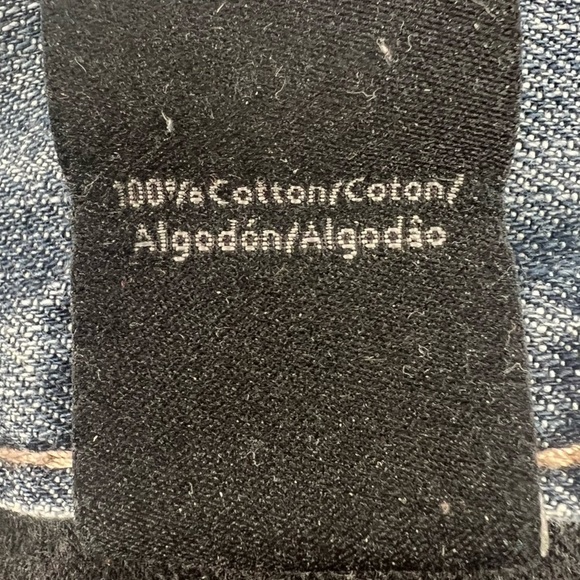 Calvin Klein Distressed Straight Leg Straight Cut  Raw Hem Jeans Size 30 Men's - Picture 6 of 6